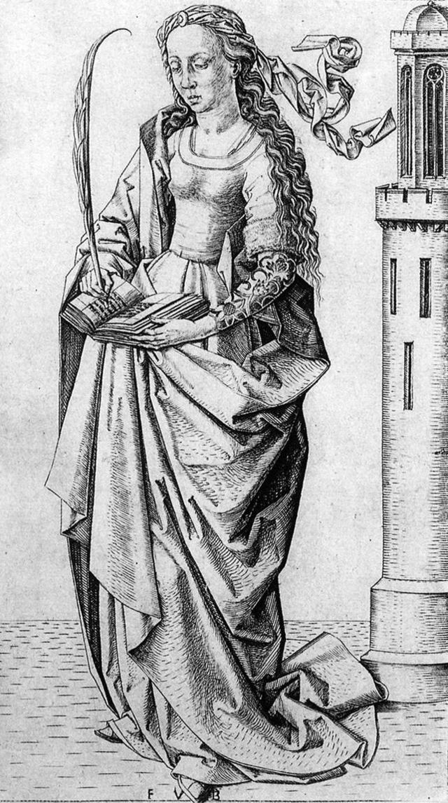 Die heilige Barbara